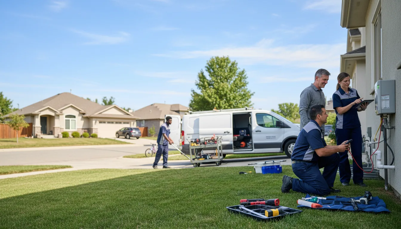 Tankless water heater service in Ridgeway, OH